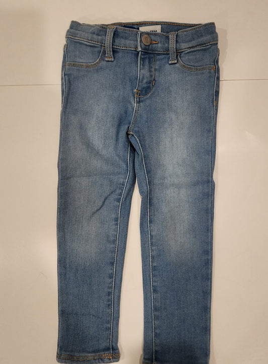 #135 girls size 3T Old Navy ballerina adjustable waist jeans