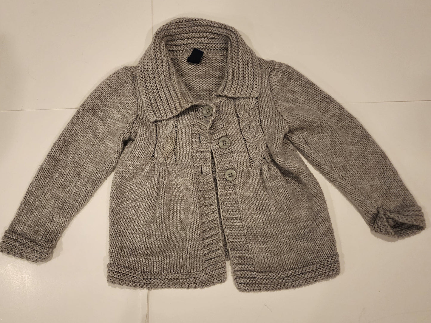 #135 girls size 18-24 mos Old Navy cardigan sweater GUC