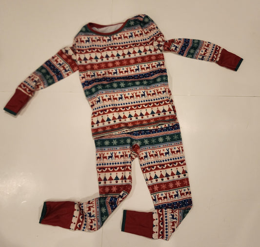 #135 Girls size 4 Matilda Jane Christmas pajamas EUC