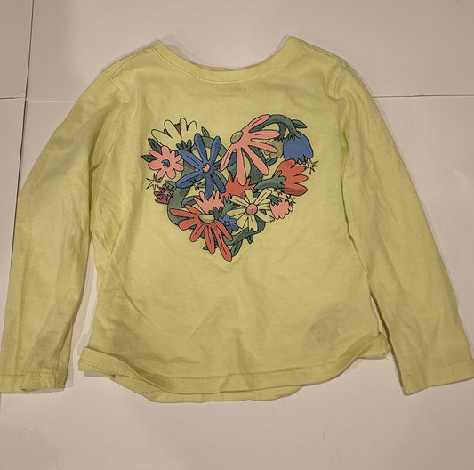 #135 girls size 5T Old Navy long sleeve tee shirt