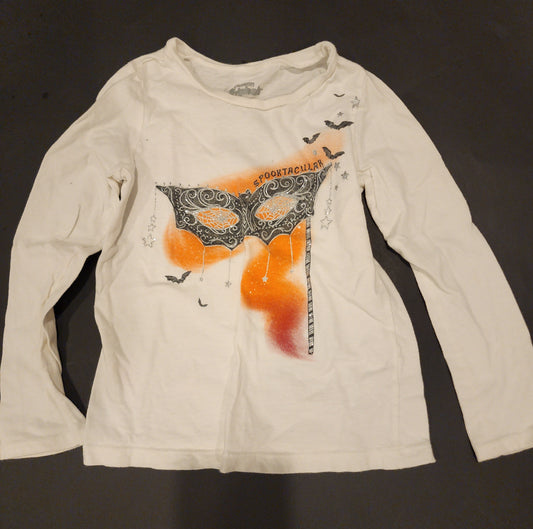 #135 girls size 5 Oshkosh long sleeve Halloween Spooktacular tee shirt