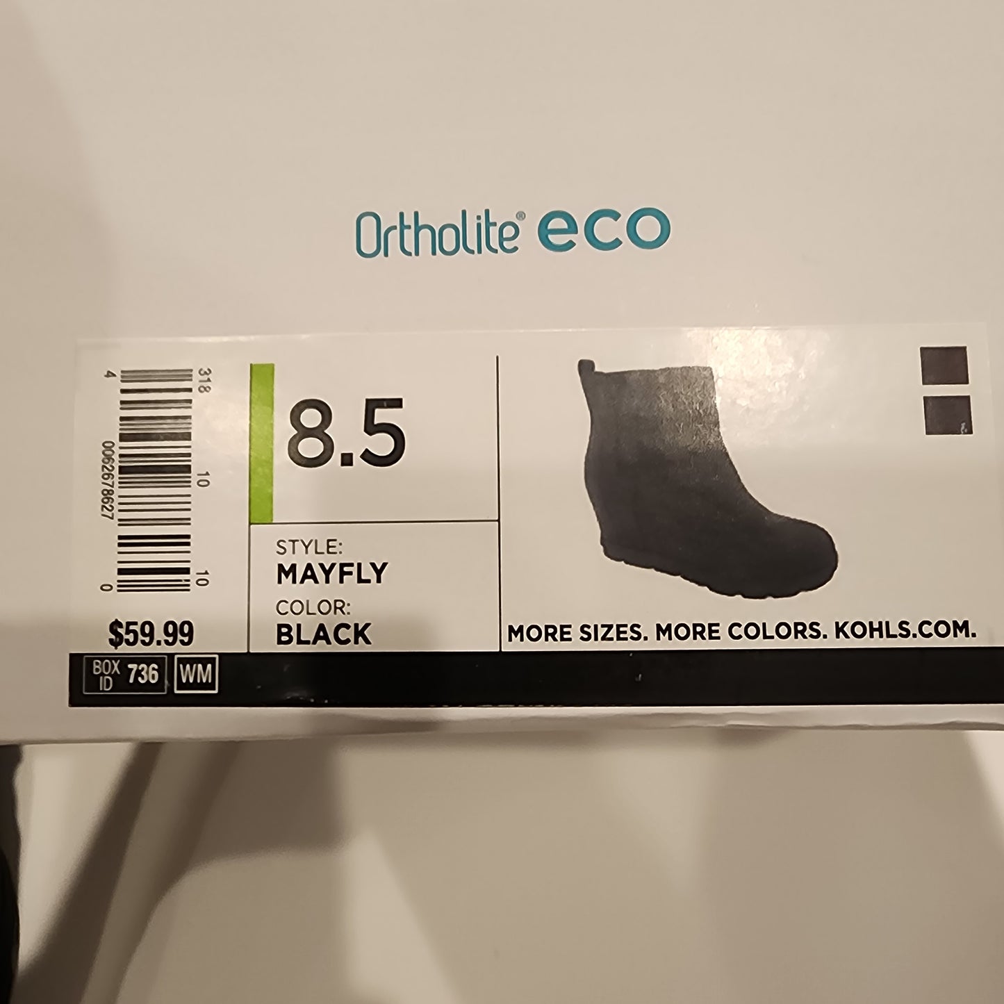 #135 Women's size 8.5 Sonoma Ortholite Eco boots NIB