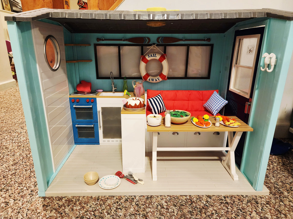 #137 Our Generation Beach House for 18" dolls