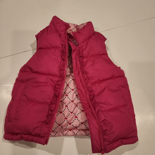 #135 girls Size 3T Faded Glory winter vest