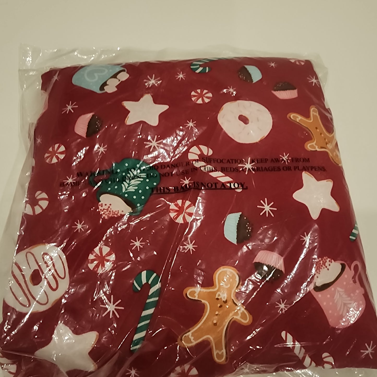 #135 Women's XL knit christmas pajamas NWT