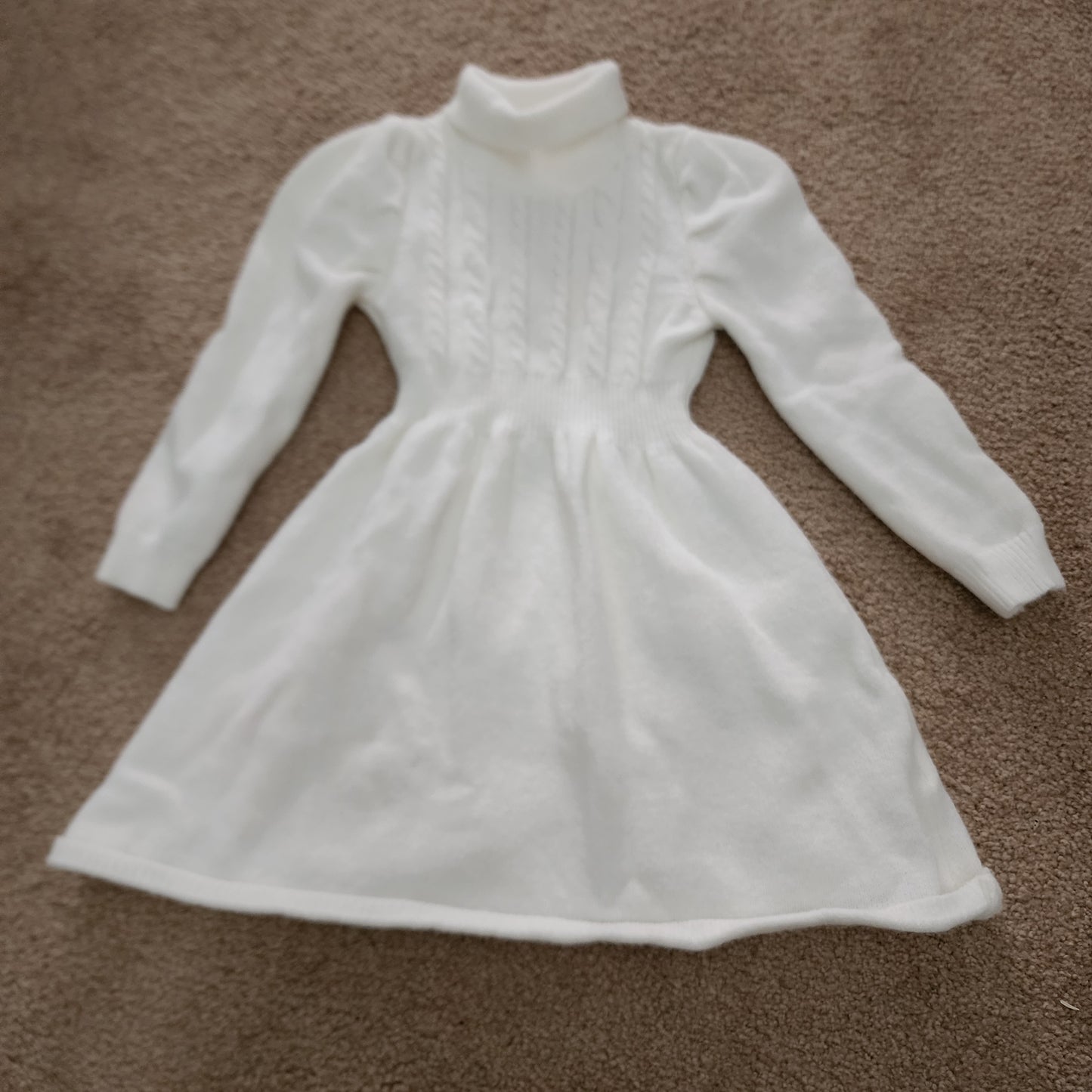 #135 girls Size 7 Shein sweater dress (fits more like a 6)