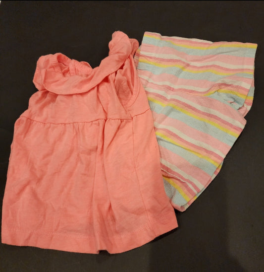 #135 girls size 18 mo Carters outfit