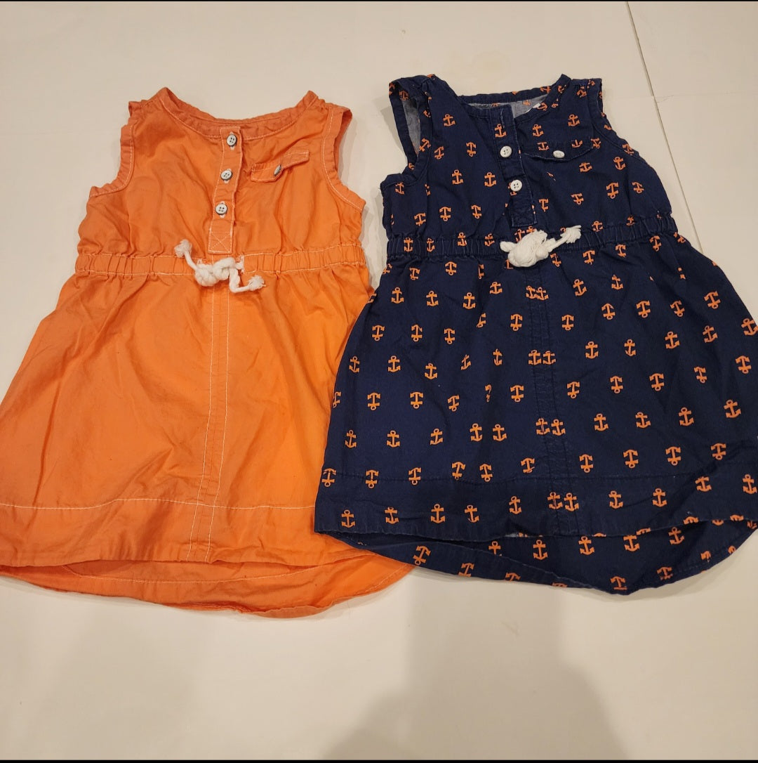 #135 girls Size 18-24 mos Old Navy dress bundle
