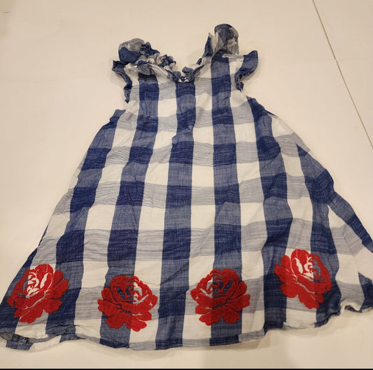 #135 Girls Size 3 Janie & Jack embroidered dress