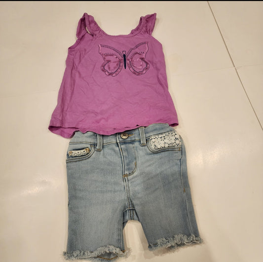 #135 girls size 3T Osh Kosh shorts outfit bundle