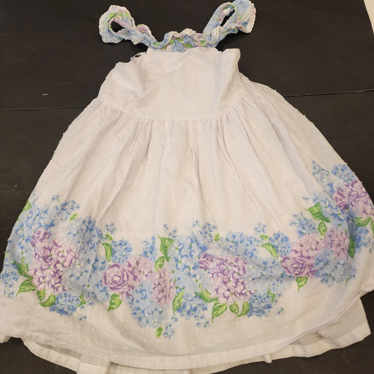 #135 girls size 5 Tommy Bahama hydrangea dress