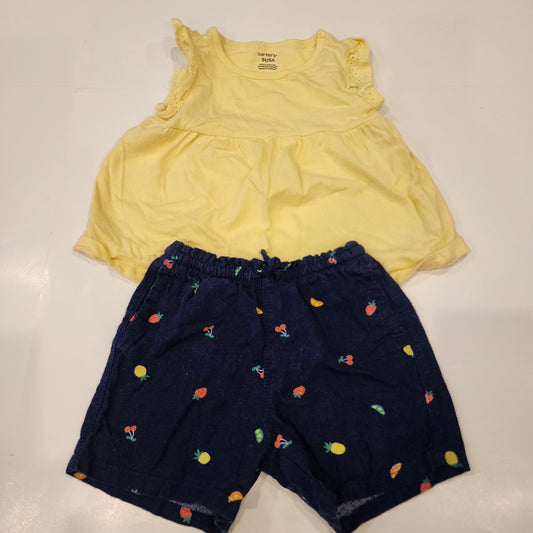 #135 girls size 5T Carters and Old Navy outfit bundle