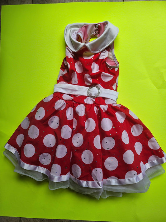 #13 -  Minnie Mouse Dress 2T