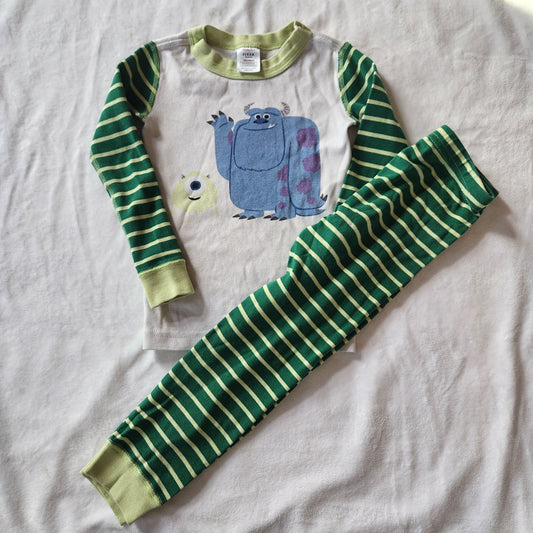 REDUCED #142 HTF Hanna Andersson 4T Monsters Inc Pajamas Set