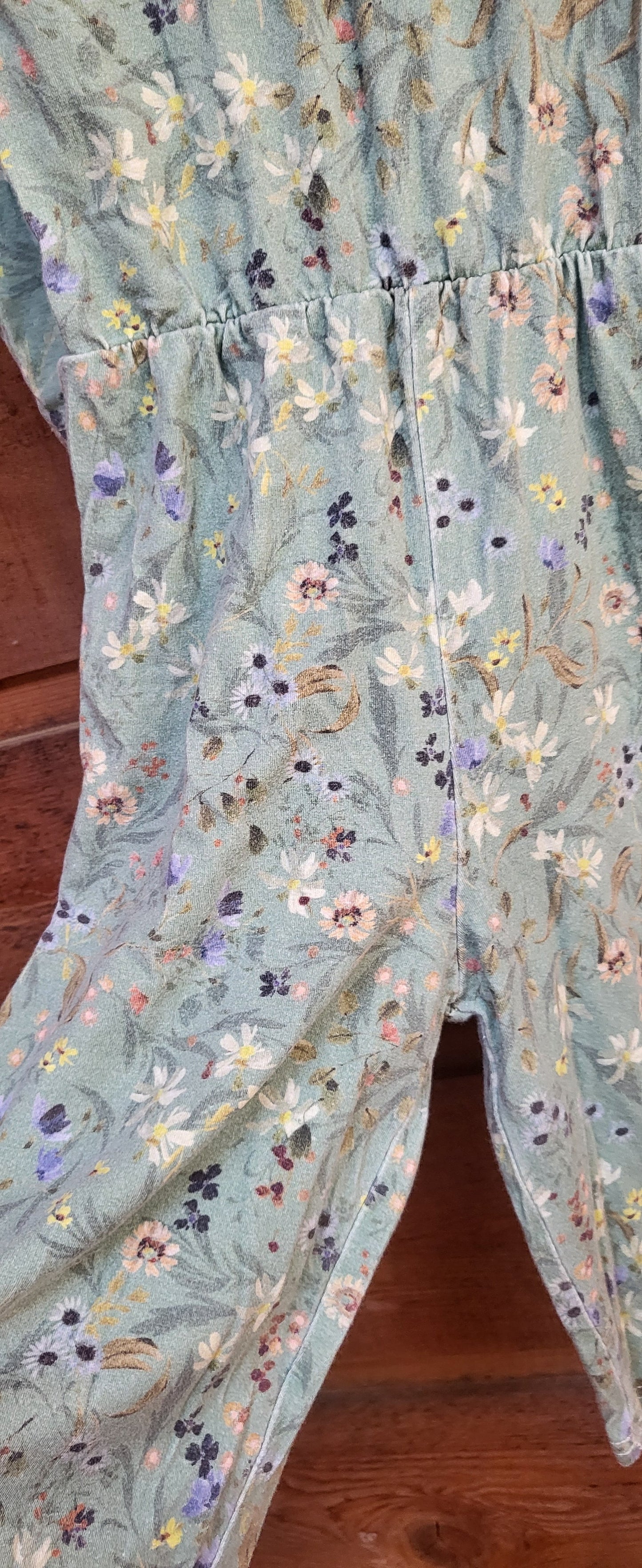 REDUCED: #9--- Girls 4T. Vivie and Ash Floral Romper