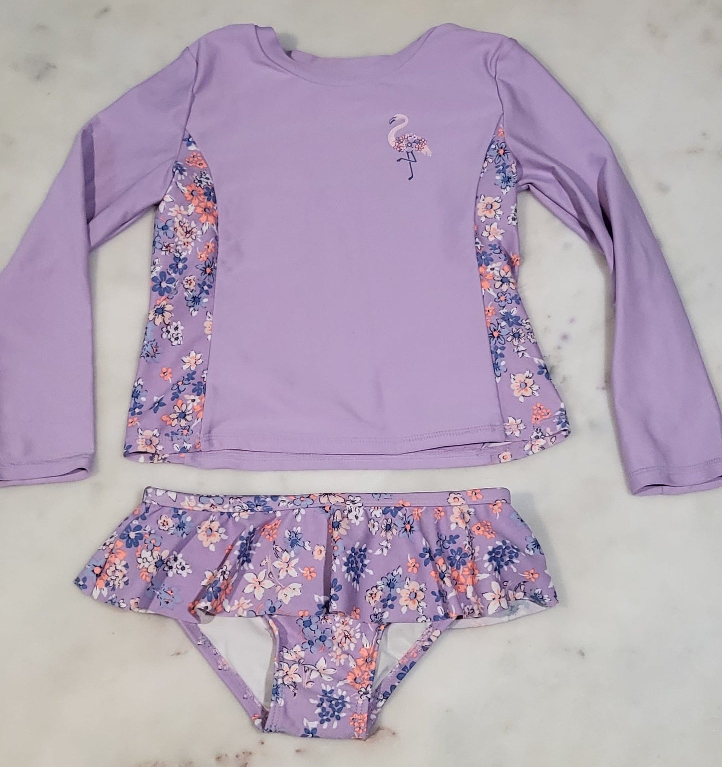 REDUCED: #9--- Girls 5. Oshkosh two-piece swimsuit