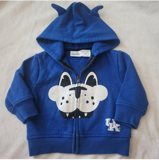 #142 Rally House 12 Months Mascot Wear UK Hooded Sweatshirt