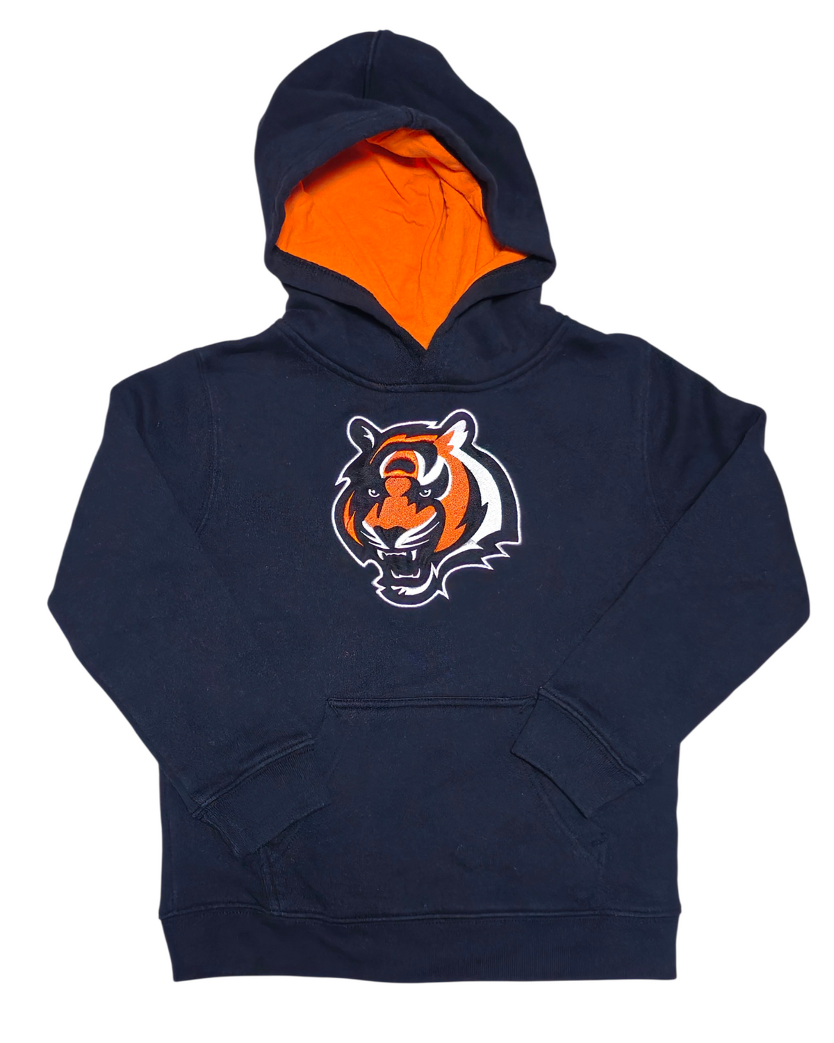 #89 Little Kids 7 (L) NFL | Bengals hoodie - black EUC
