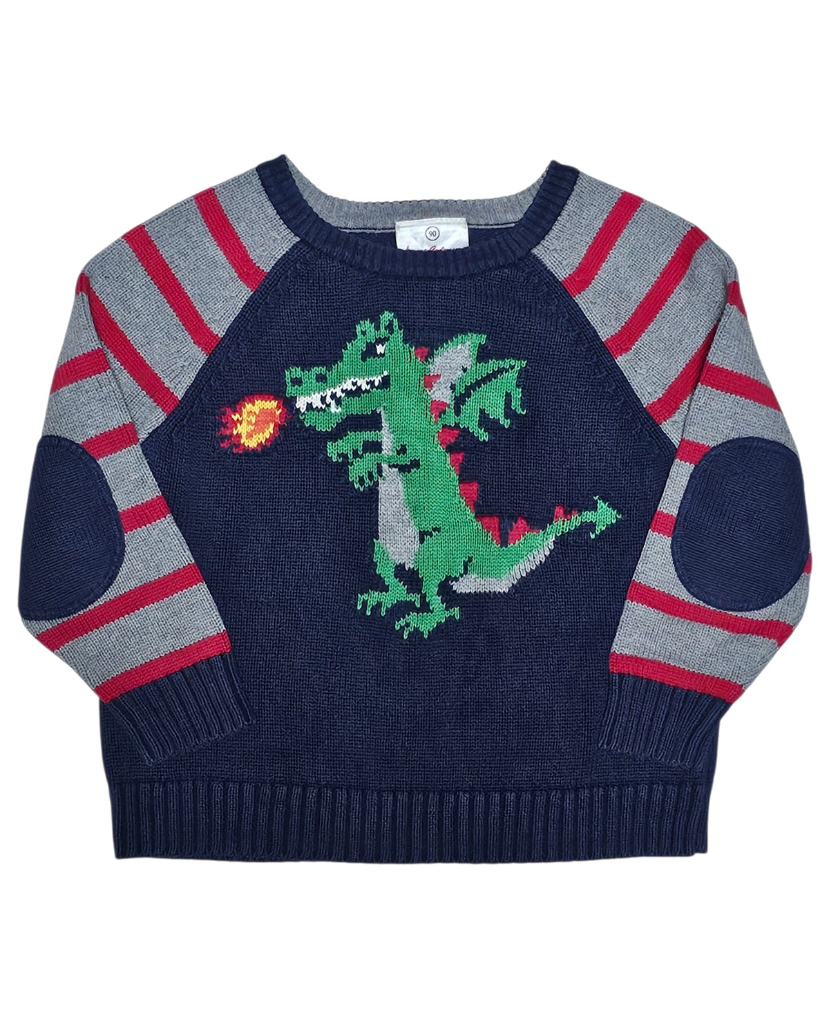 #89 Boys 3 (90) Hanna Andersson | Sweater - blue dragon EUC