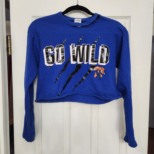 #142 VS PINK KY XS Kentucky Cats Wildcats Crop Top Shirt