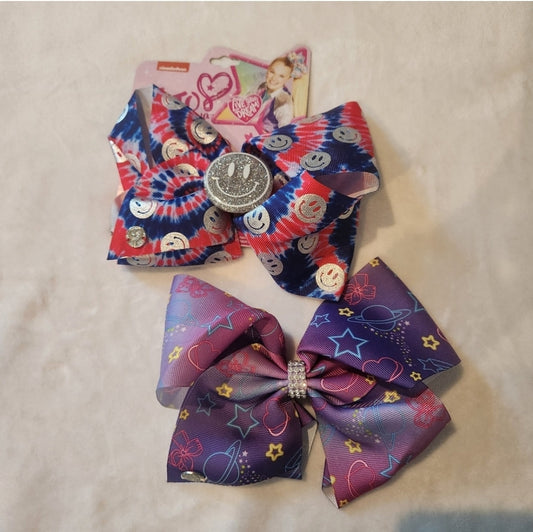 #142 Jojo Siwa Large Bow Bundle of 2