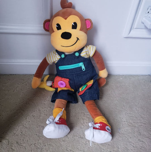 #142 ALEX Toys Little Hands Learn To Dress Monkey