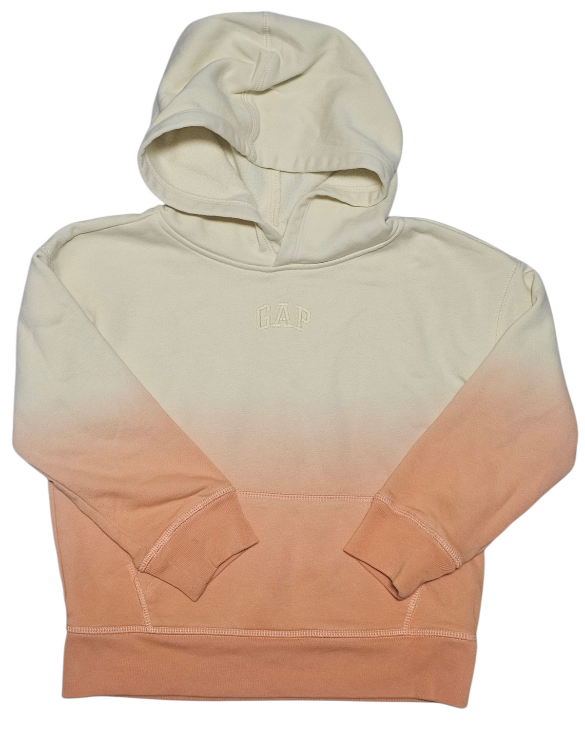 #89 Boys 4-5 (XS) Gap | Hoodie - orange ombre VGUC