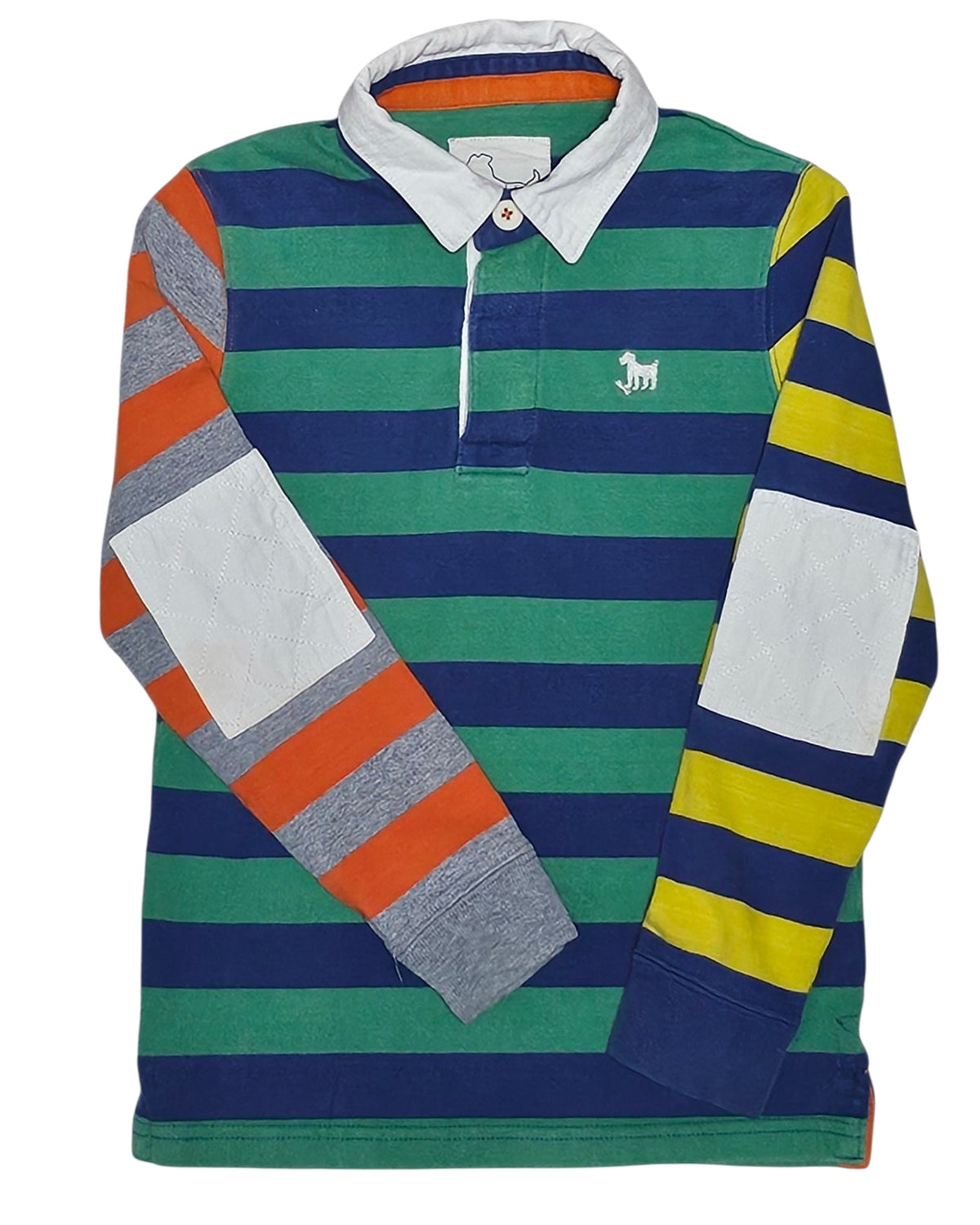 #89 Boys 6-7Y Boden | Rugger shirt - multi-color EUC