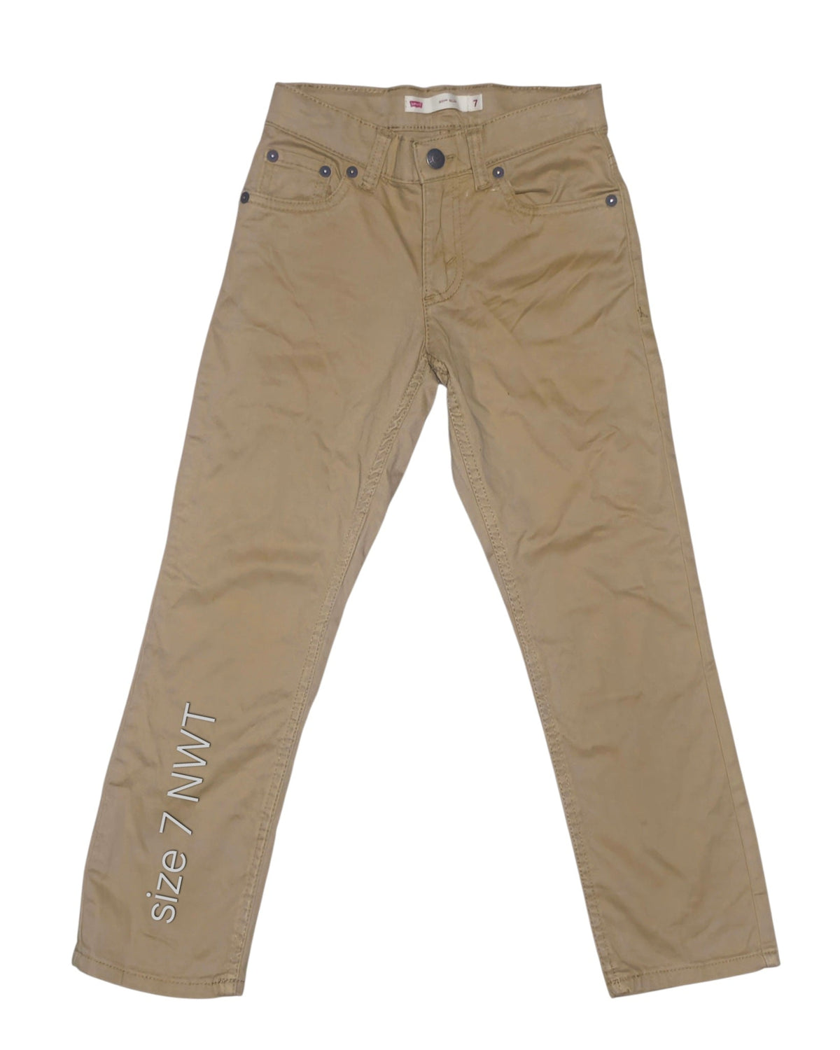 #89 Boys 7 Levi's | 511 Regular pants - tan NWT