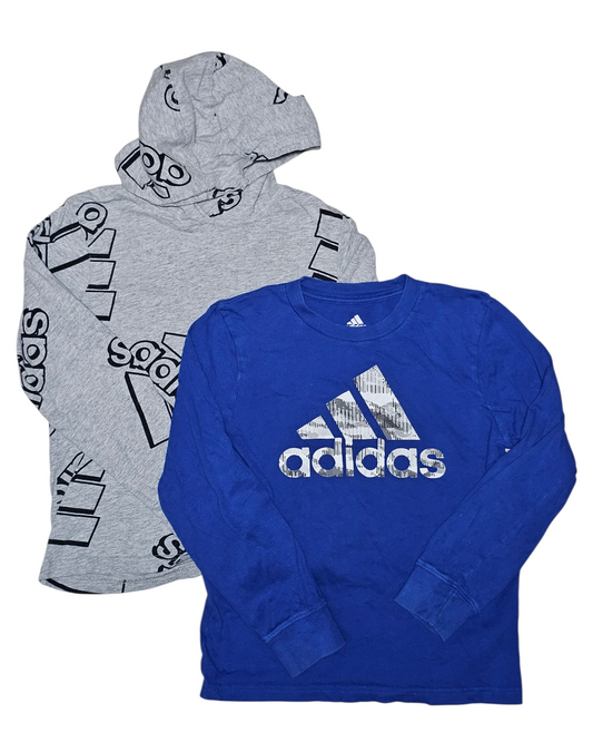 MARKDOWN MONDAY! #89 Boys 6 Adidas | *Bundle* 2 long sleeve shirts - VGUC