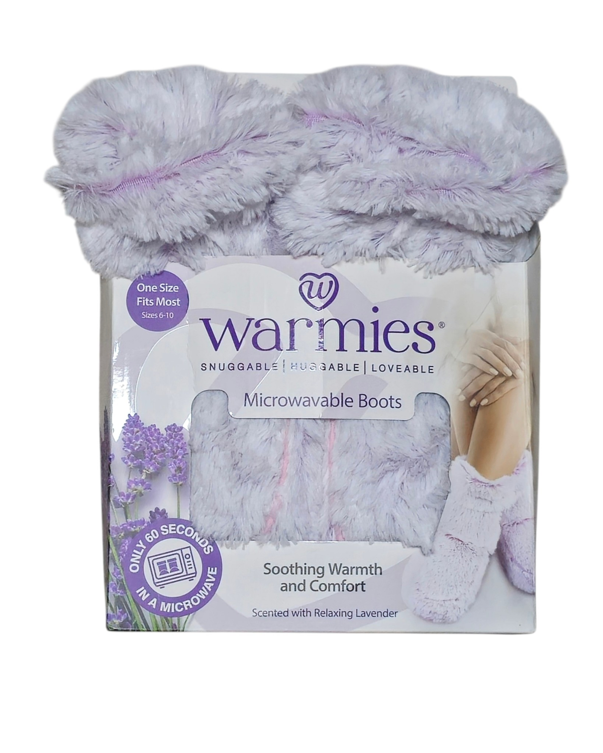 #89 Women 6-10 Warmies | Micro boots with lavender - NWT