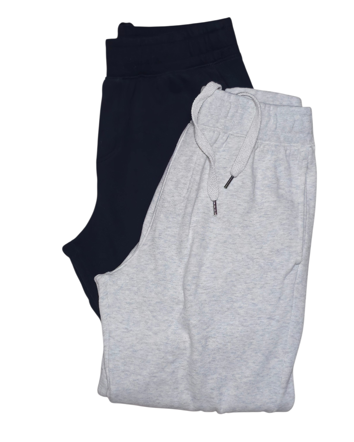 #89 Men XS Aeropostale | *BUNDLE* Cloud Soft Essentials Straight leg Sweatpants 2 PAIR - black & oatmeal NWOT