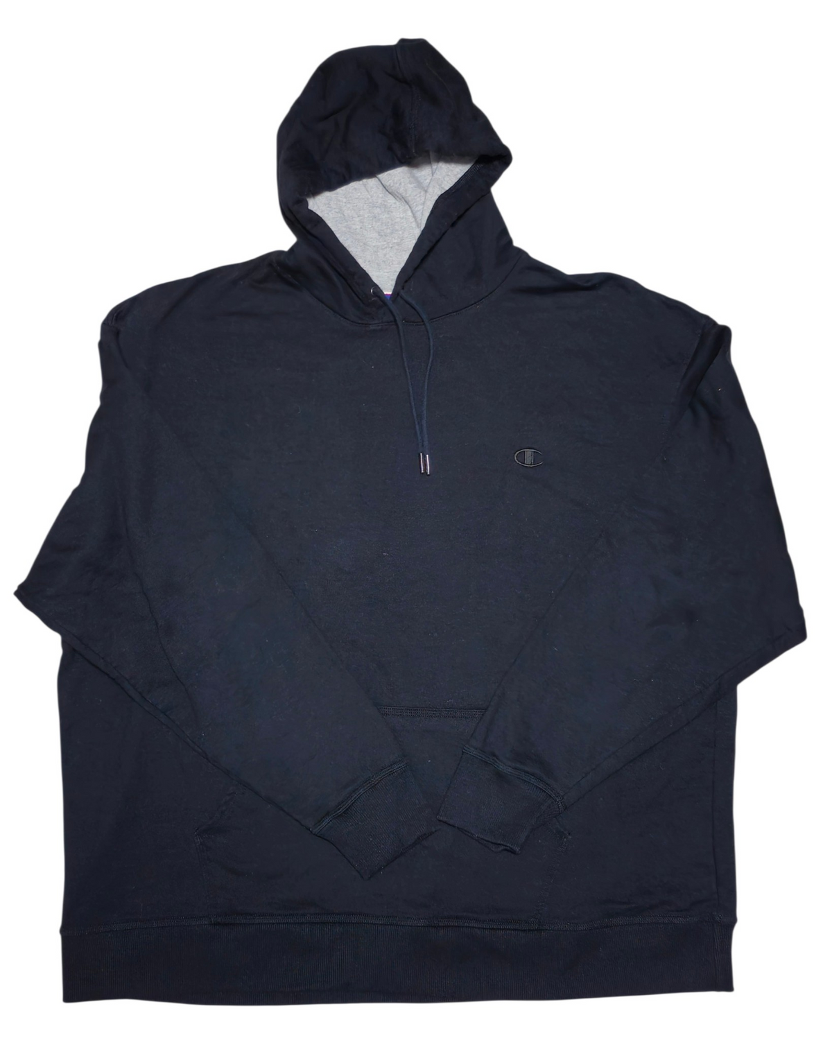#89 Men 3XL Champion / Classic Authentic Pullover - black EUC