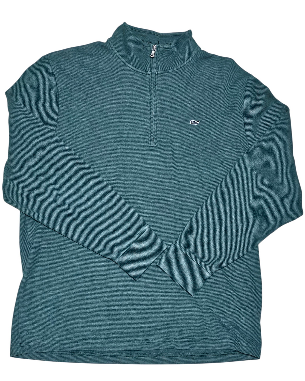 #89 Men XL Vineyard Vines | Saltwater quarter-zip pullover - green EUC