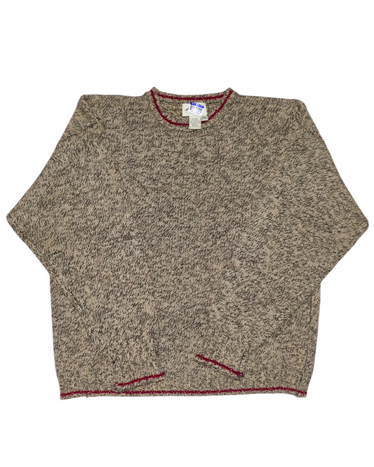 #89 Men XL Eddie Bauer | Melange Wool Sweater - EUC