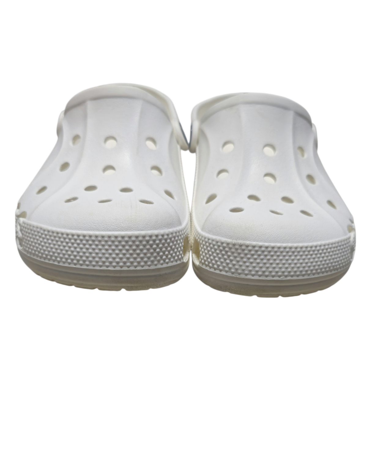 #89 Kids J1 Crocs | Baya Clog - white EUC
