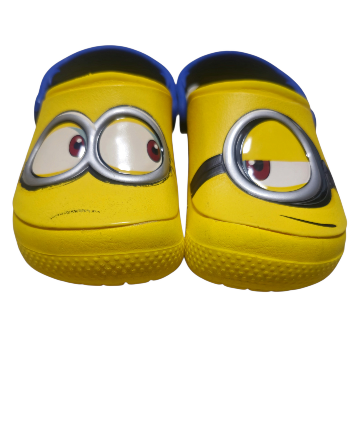 #89 Kids 10 Crocs | Fun Lab Minions Clogs - VGUC