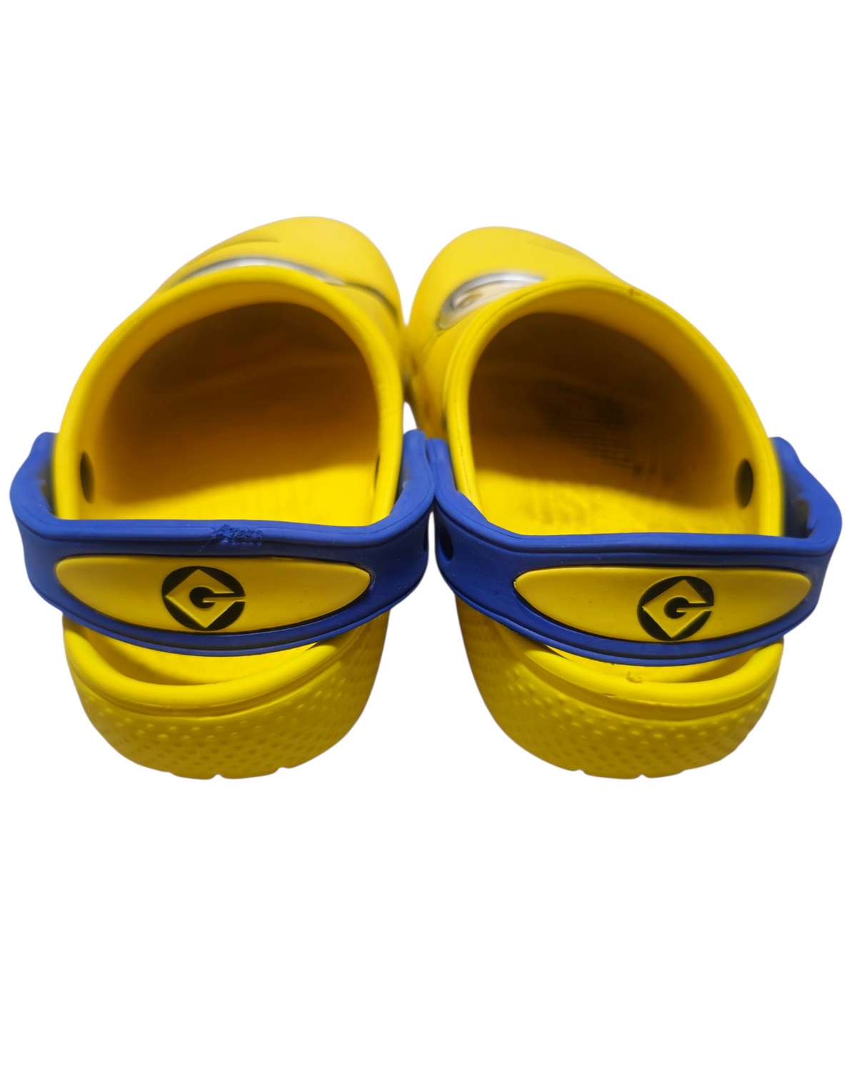 #89 Kids 10 Crocs | Fun Lab Minions Clogs - VGUC