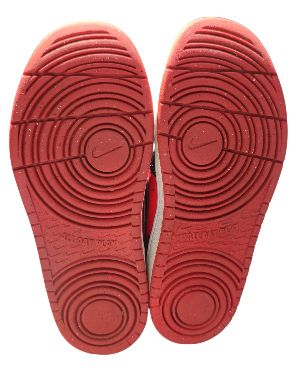 #89 Boys 1Y Nike | Court Borough Low Recraft - University Red/black