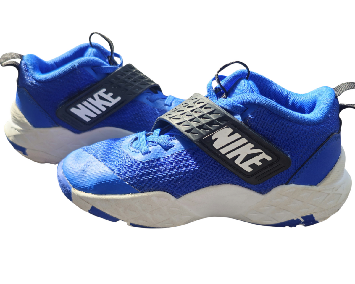 #89 Boys 1Y Nike | Team Hustle D12 - Game Royal, white & black