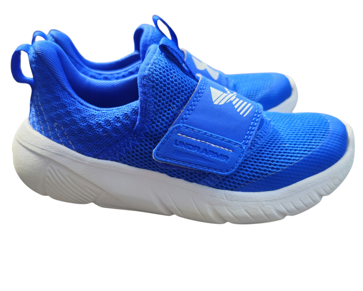 #89 Boys 12K Under Armour | Flash Running Shoes - blue