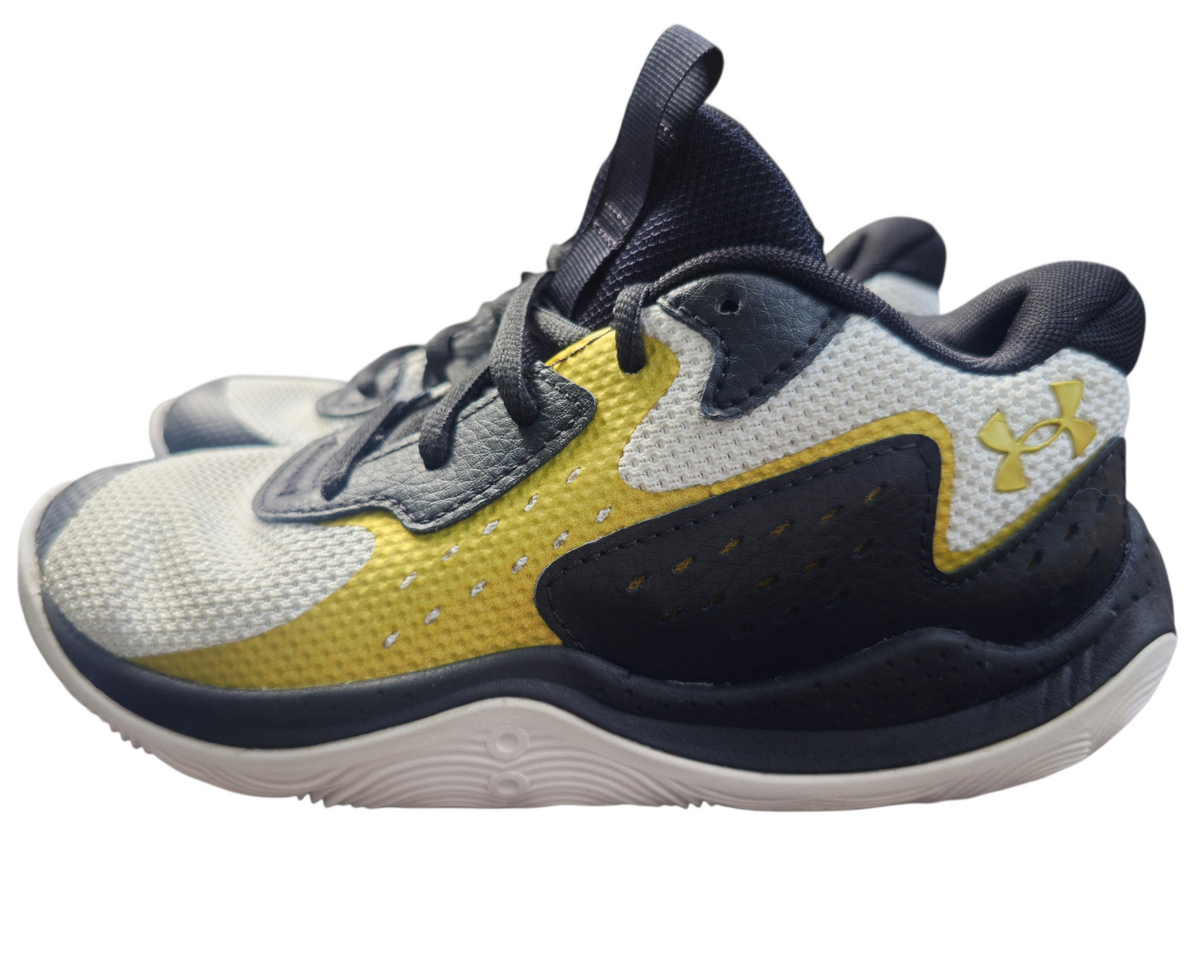 #89 Boys 1Y Under Armour | Jet '25 - white/black/gold