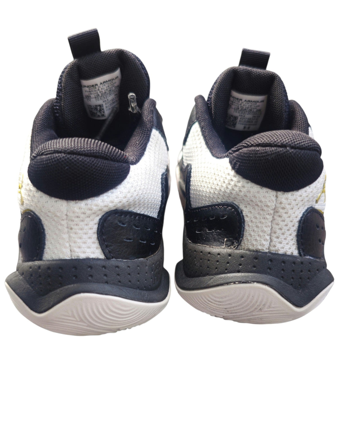 #89 Boys 1Y Under Armour | Jet '25 - white/black/gold