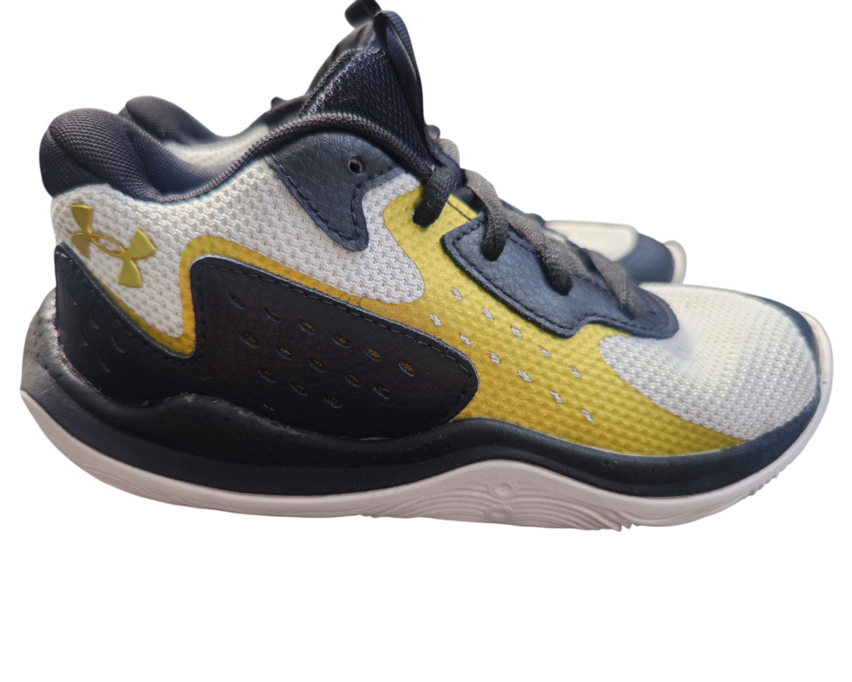 #89 Boys 1Y Under Armour | Jet '25 - white/black/gold