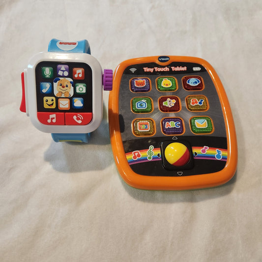 #142 VTech Tiny Touch Tablet Fisher-Price Smart Watch