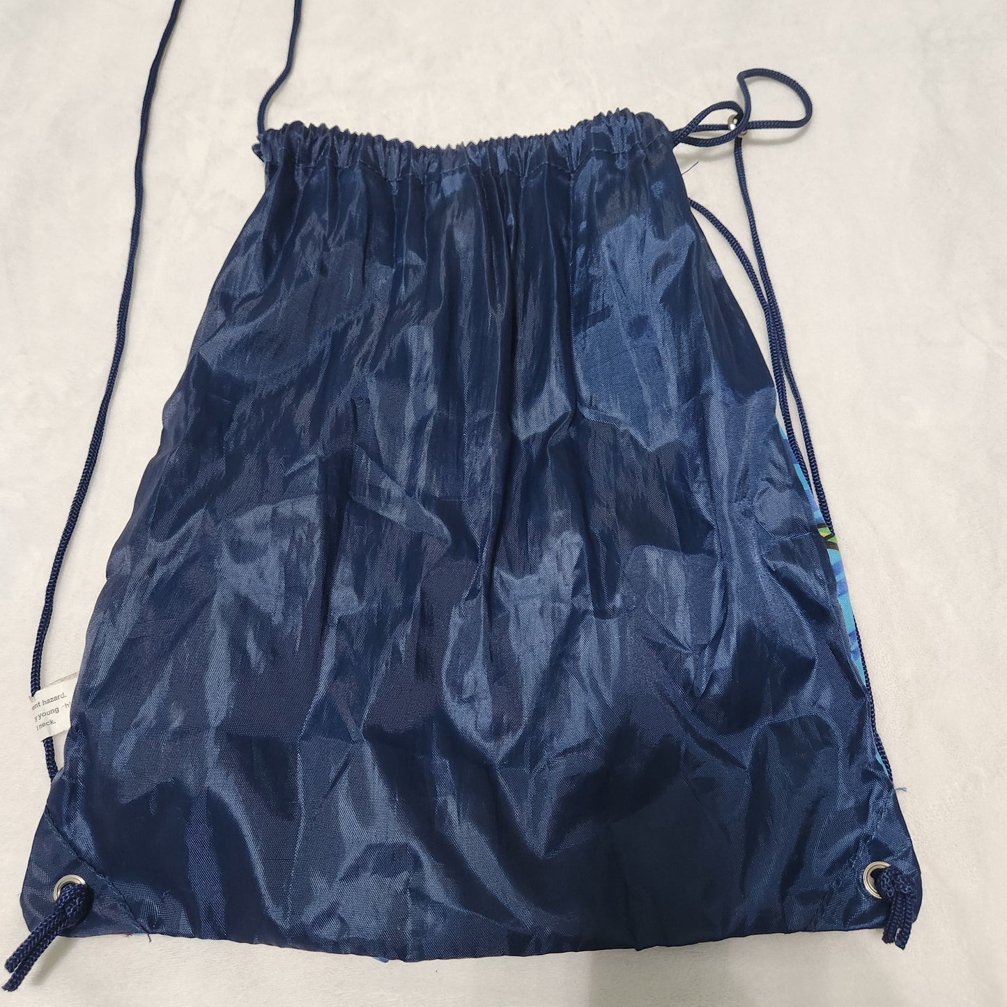 #142 Nickelodeon Ryan's World Pocket Watch Drawstring Backpack