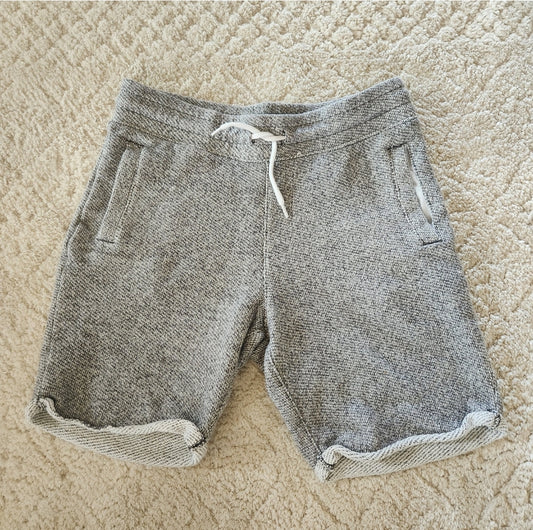 #78 Old Navy 10-12 Cozy Fleece Cutoff Heather Gray Shorts