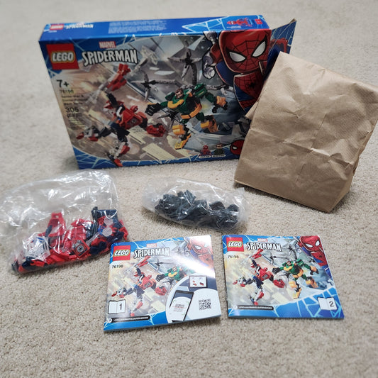#142 Lego Marvel Spider-Man & Doctor Octopus Mech Battle Set