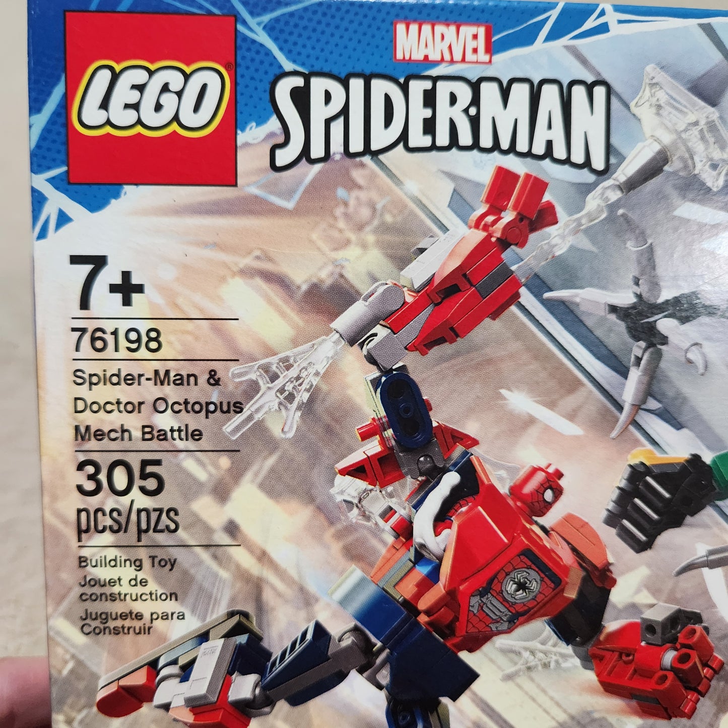 #142 Lego Marvel Spider-Man & Doctor Octopus Mech Battle Set