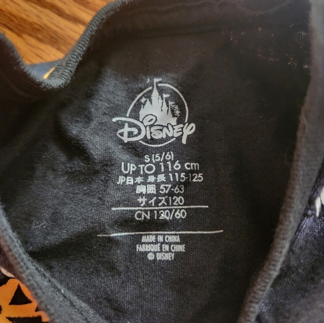 REDUCED #142 Disney Minnie Mouse 5/6 Halloween Short Sleeve Top